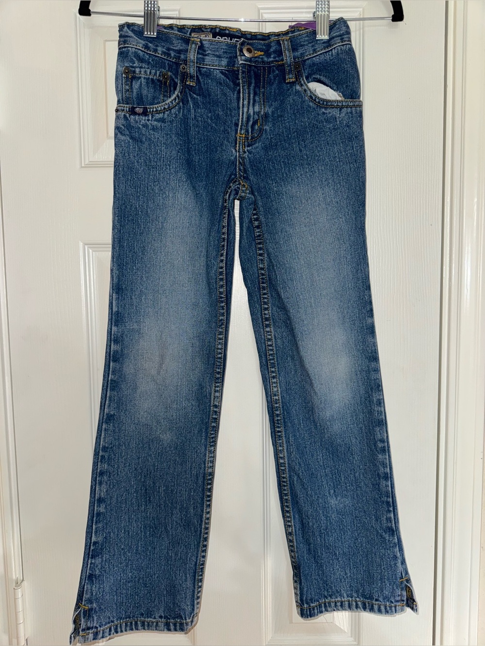 Girls Cruel Girl Blue Straight-Leg Denim Jeans